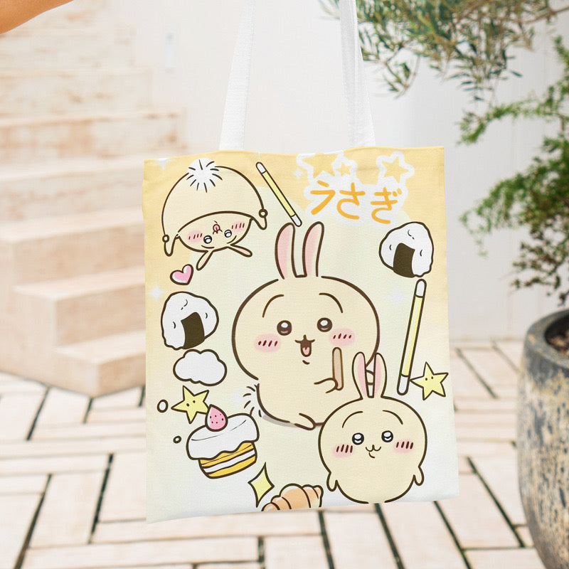 Chiikawa Anime Canvas Tote Bag - TB0012 - CuteCraftsWorld