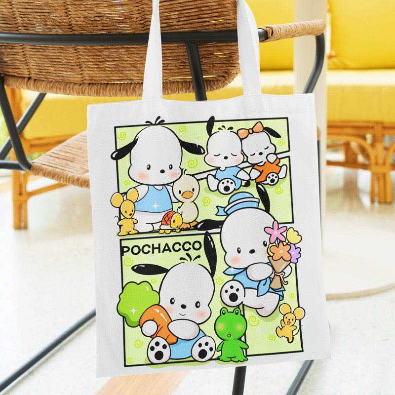 Sanrio Canvas Tote Bag - TB0013 - CuteCraftsWorld