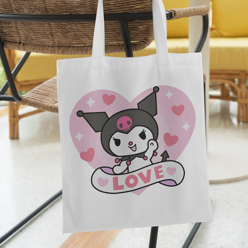 Sanrio Canvas Tote Bag - TB0013 - CuteCraftsWorld