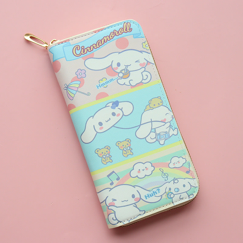 Large Cinnamoroll Wallet - W0013 - CuteCraftsWorld