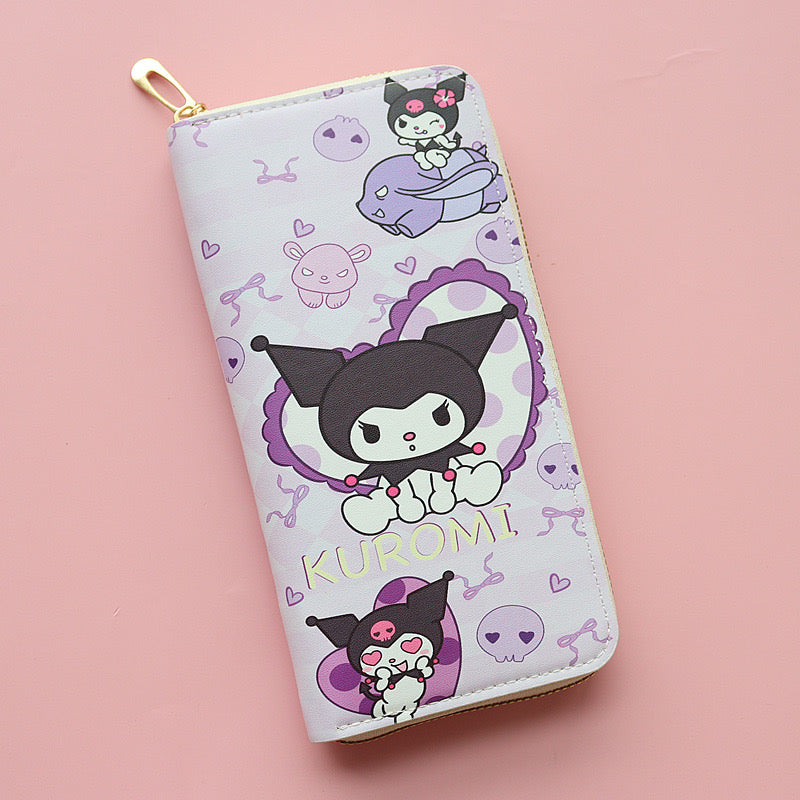 Large Kuromi Wallet - W0014 - CuteCraftsWorld