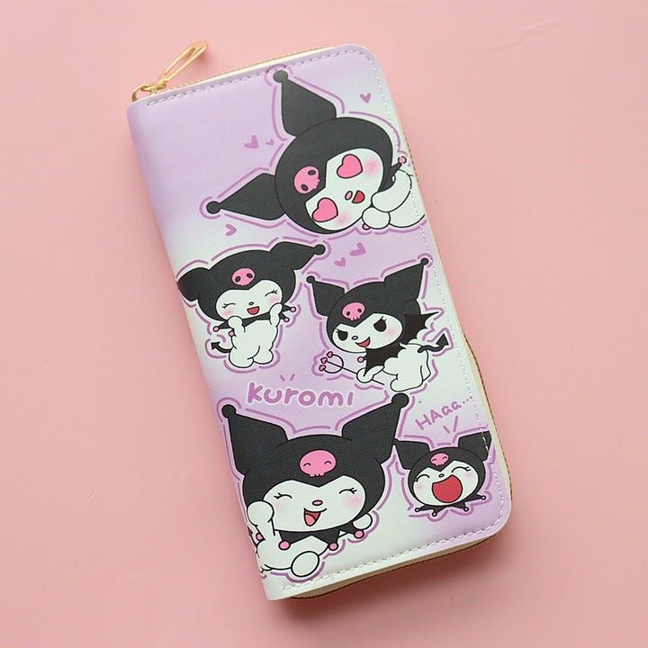 Large Kuromi Wallet - W0014 - CuteCraftsWorld