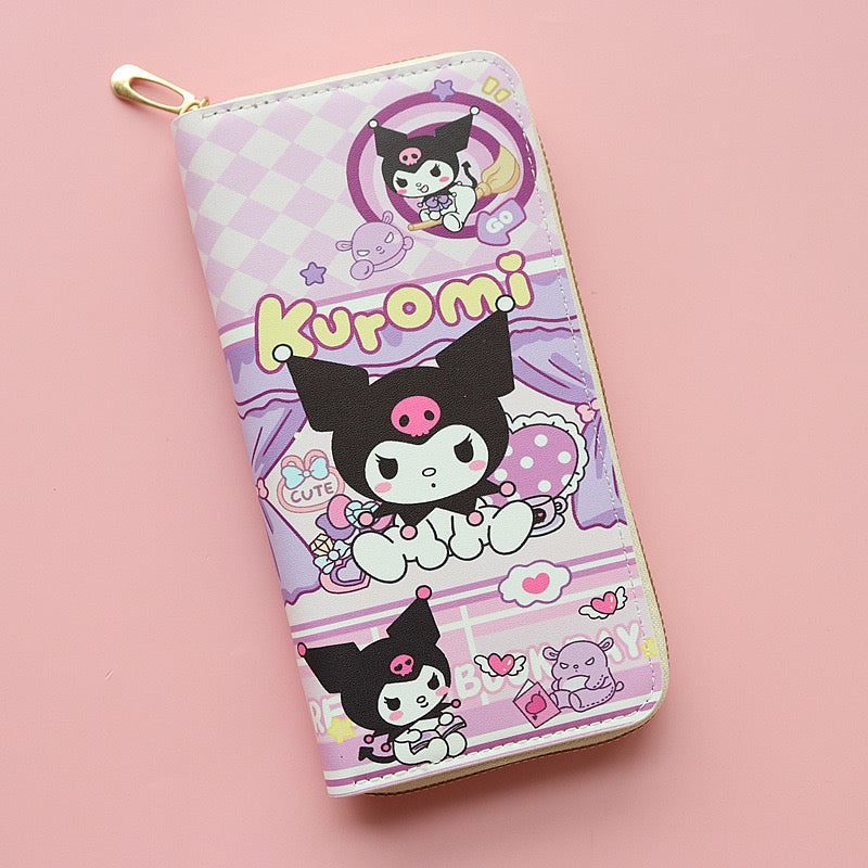 Large Kuromi Wallet - W0014 - CuteCraftsWorld