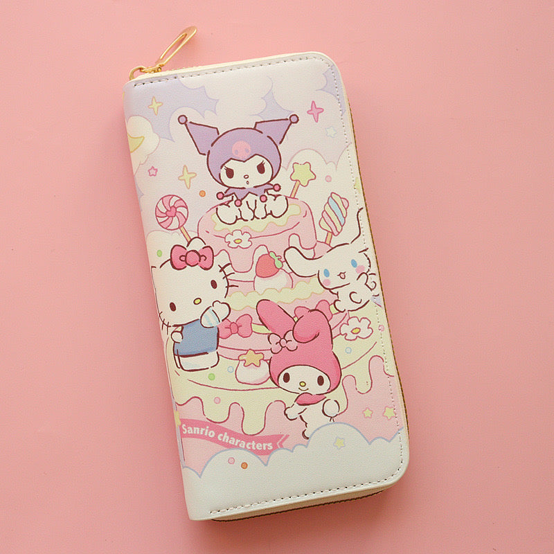 Large Hello Kitty Wallet - W0015 - CuteCraftsWorld